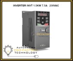 INVERTER INVT 1,5KW 230V MONOFASE 7,5A GD20-1R5G-S2-EU