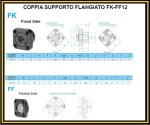 COPPIA SUPPORTO VITE TIPO FLANGIATO A CONTATTO ANGOLARE DIAMETRO PER SFU1605 SFU1610